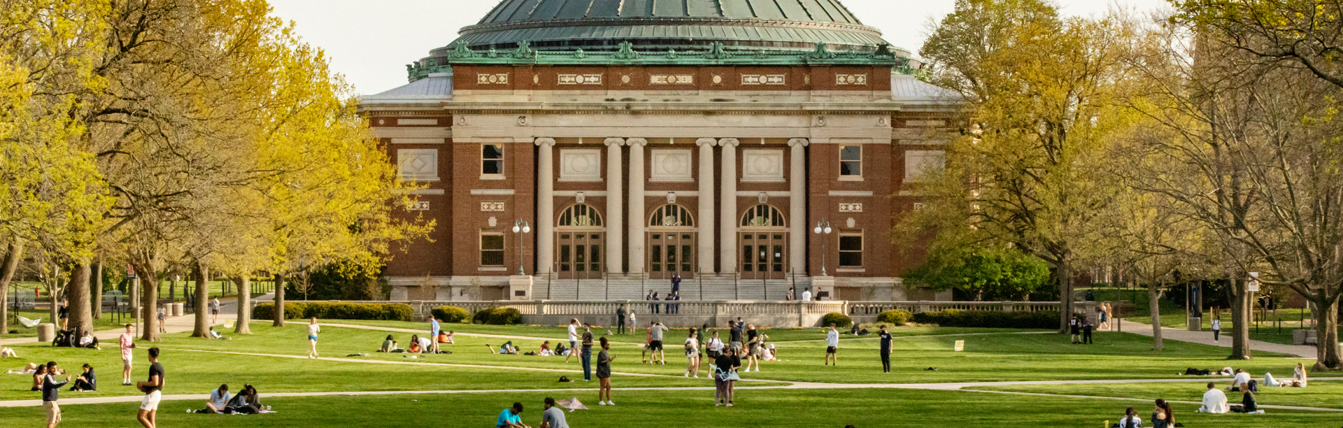 View of University of Illinois Campus